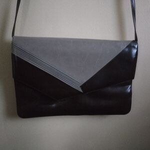 Bruno Magli brown and Gray Shoulder Bag